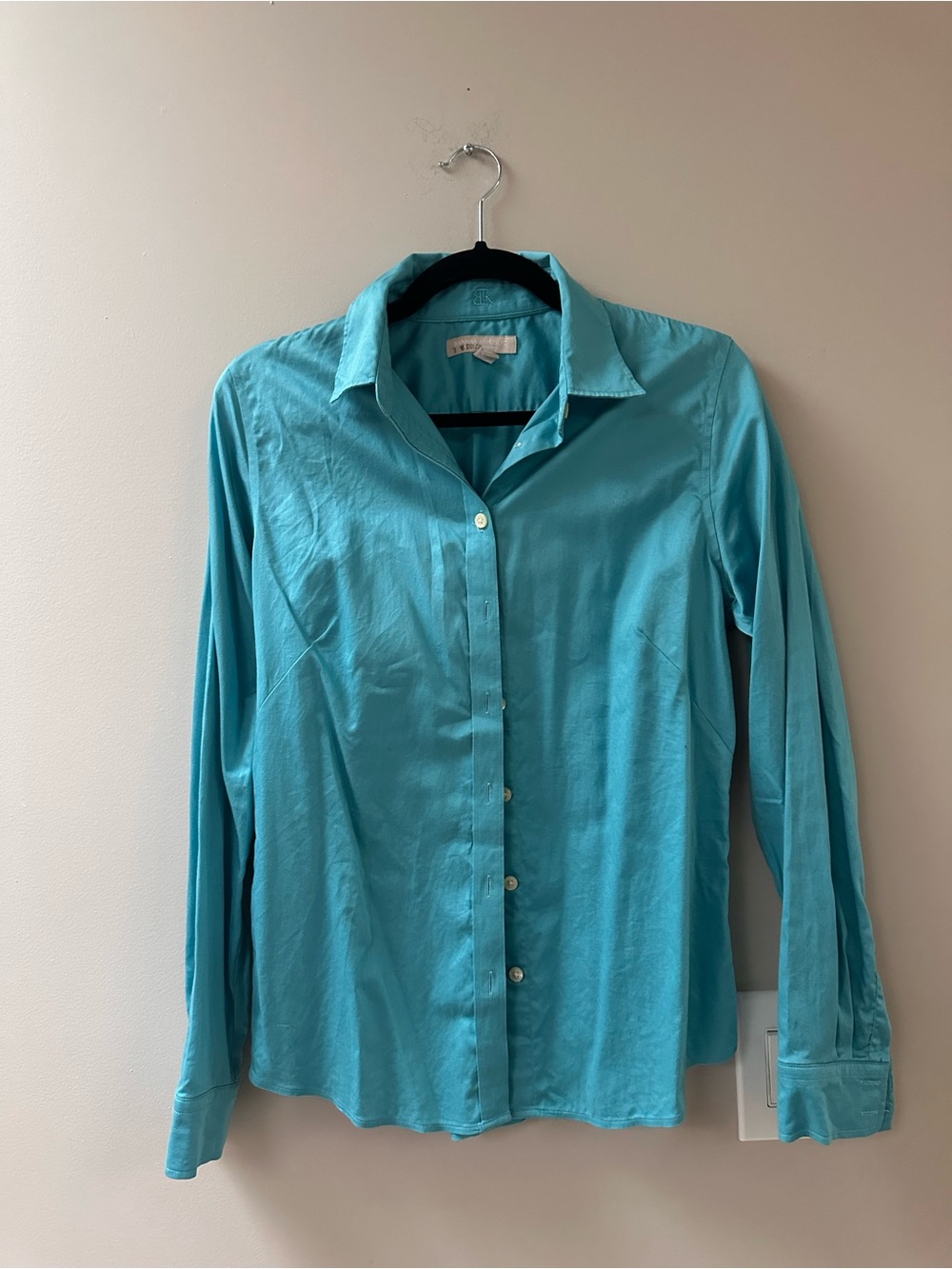 Banana Republic Turquoise Button-Up Shirt